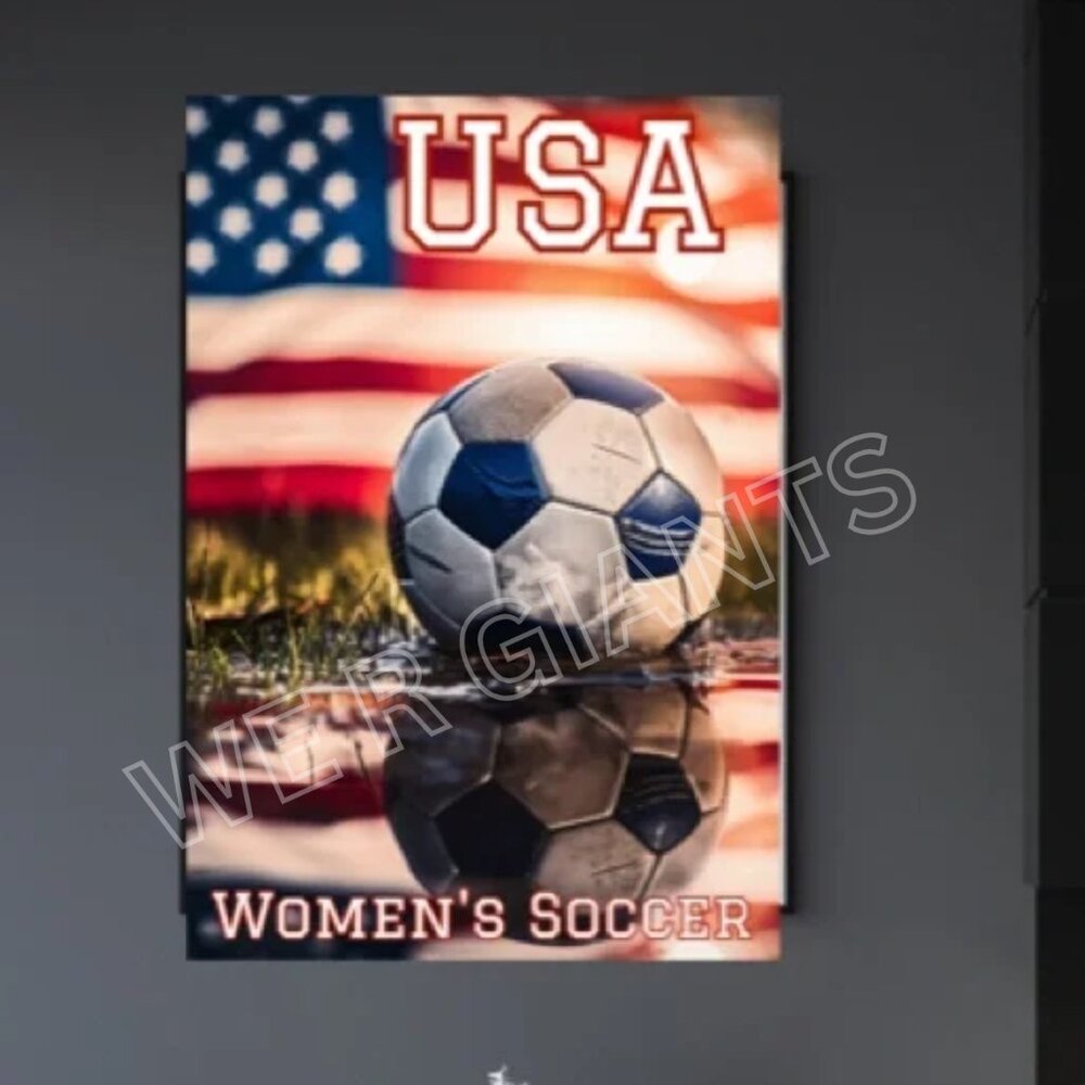 USA WOMENS SOCCER 11” x 17” POSTER